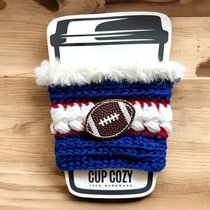 Drink Sleeve Coffee Tea NY Buffalo Football theme